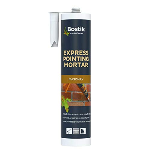 Pack of 3 BOSTIK 310ml Express Cement Pointing Mortar Grey Durable Masonry Repair