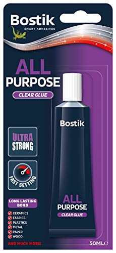 Bostik 2 X All Purpose Adhesive 50ml