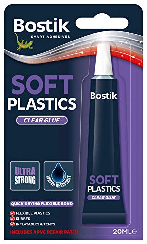 Bostik Soft Plastics Clear Adhesive 20ml Blister by Bostik