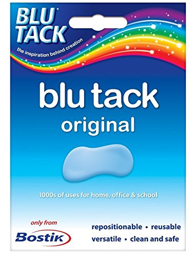 Bostik Blu-tack Original Mastic Putty Adhesive Non-Toxic Blue 60g Ref 801103 (3)