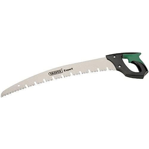 Draper Expert 50cm Soft Grip Curved Blade Garden Hand Saw - 44997 - Tree Cutter Pruning Tool