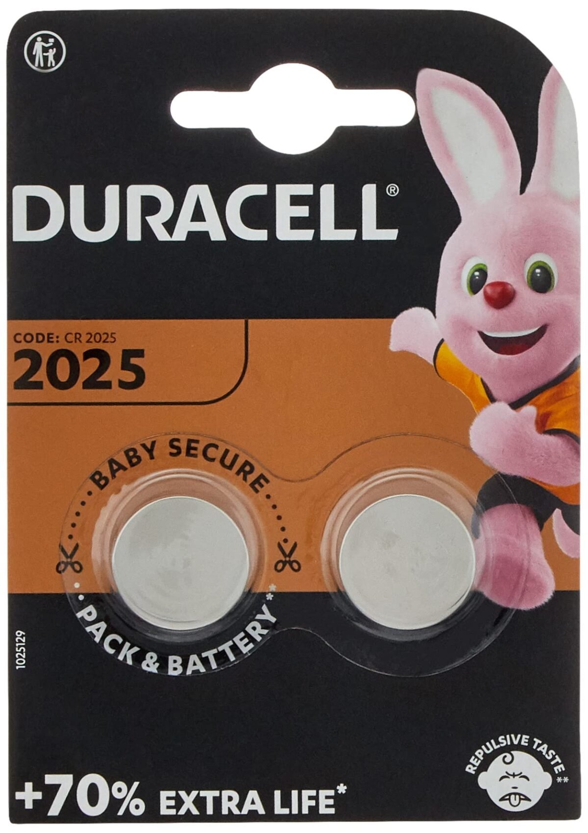 Duracell - Lot of 2 lithium batteries, 1 blister, 2025 - Image 1