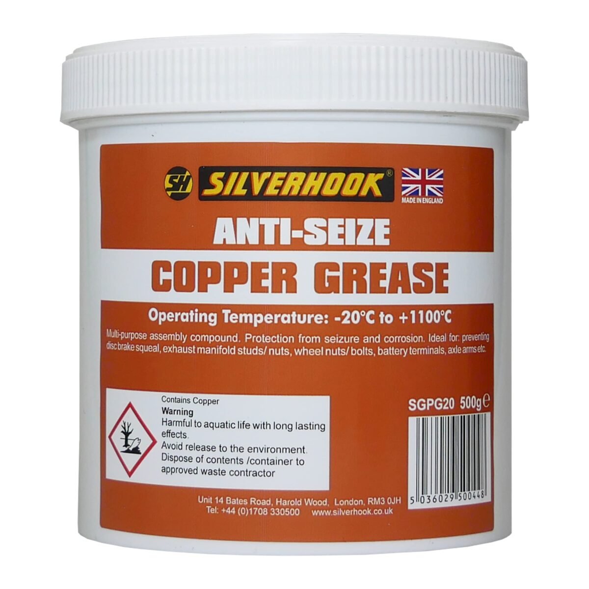 Copper Grease Tub 500g - Image 1